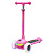 Самокат трёхколёсный Velobibi Spark СМК-2824 розовый